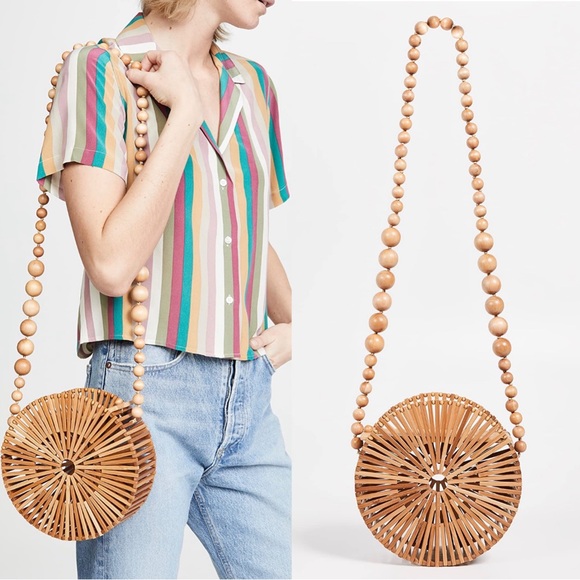 Cult Gaia Luna Bamboo Crossbody Bag - Picture 1 of 10